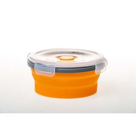 Придбати Контейнер складной с крышкой-защелкой Tramp (800ml) orange, image , характеристики, відгуки