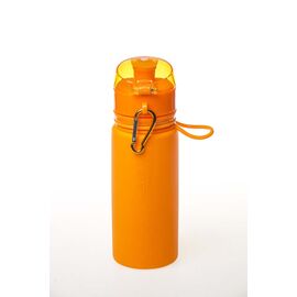 Придбати Пляшка силіконова Tramp 500 мл orange, image , характеристики, відгуки