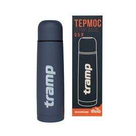 Придбати Термос Tramp Basic 0,5 л. Сірий TRC-111-grey, image , характеристики, відгуки