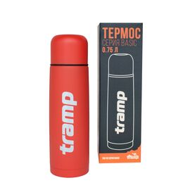 Купить Термос TRAMP Basic 0,75 л, Червоний, фото , характеристики, отзывы