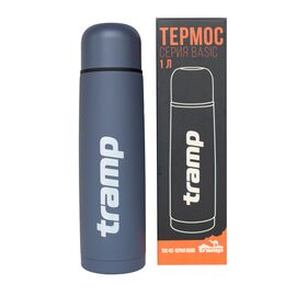 Купить Термос TRAMP Basic 1 л, Сірий, фото , характеристики, отзывы
