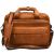 Купить Большая кожаная сумка для ноутбука 17 дюймов Hill&Burry HB4075B коньячная, фото , изображение 2, характеристики, отзывы