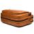 Купить Большая кожаная сумка для ноутбука 17 дюймов Hill&Burry HB4075B коньячная, фото , изображение 6, характеристики, отзывы