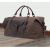 Купить Дорожная сумка текстильная Vintage 20058 Коричневая, фото , изображение 6, характеристики, отзывы