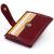 Купить Кошелек-визитница на хлястике с кнопкой женский ST Leather 19231 Бордовый, фото , изображение 3, характеристики, отзывы