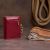 Купить Кошелек-визитница на хлястике с кнопкой женский ST Leather 19231 Бордовый, фото , изображение 8, характеристики, отзывы