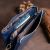 Купить Вместительный клатч на два отделения женский ST Leather 19248 Синий, фото , изображение 8, характеристики, отзывы