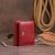 Купить Компактный кошелек женский ST Leather 19257 Бордовый, фото , изображение 7, характеристики, отзывы