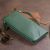 Купить Кошелек-клатч из кожи с карманом для мобильного ST Leather 19308 Зеленый, фото , изображение 7, характеристики, отзывы