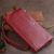 Купить Кошелек-клатч из кожи с карманом для мобильного ST Leather 19311 Бордовый, фото , изображение 9, характеристики, отзывы