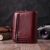 Купить Женский кошелек среднего размера из натуральной кожи ST Leather 22551 Бордовый, фото , изображение 8, характеристики, отзывы