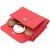 Купить Компактное женское портмоне с монетницей из натуральной кожи ST Leather 22729 Красный, фото , изображение 9, характеристики, отзывы