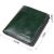 Купить Компактный кошелек в два сложения из натуральной гладкой кожи GRANDE PELLE 22946 Зеленый, фото , изображение 3, характеристики, отзывы