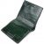 Купить Компактный кошелек в два сложения из натуральной гладкой кожи GRANDE PELLE 22946 Зеленый, фото , изображение 7, характеристики, отзывы