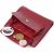 Купить Женский кошелек вертикального формата из натуральной кожи ST Leather 23071 Бордовый, фото , изображение 7, характеристики, отзывы