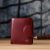 Купить Женский кошелек вертикального формата из натуральной кожи ST Leather 23071 Бордовый, фото , изображение 8, характеристики, отзывы