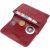 Купить Компактный женский кошелек из натуральной кожи ST Leather 23073 Бордовый, фото , изображение 8, характеристики, отзывы