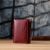 Купить Компактный кошелек удобного формата из натуральной кожи ST Leather 23077 Бордовый, фото , изображение 9, характеристики, отзывы