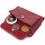 Купить Миниатюрный женский кошелек из натуральной кожи ST Leather 23082 Бордовый, фото , изображение 8, характеристики, отзывы