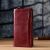 Купить Кожаный женский кошелек-клатч с отделением под телефон ST Leather 23102 Бордовый, фото , изображение 10, характеристики, отзывы