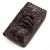 Придбати Гаманець-клатч CROCODILE LEATHER 18173 з натуральної шкіри крокодила Коричневий, image , характеристики, відгуки