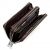 Придбати Гаманець-клатч CROCODILE LEATHER 18173 з натуральної шкіри крокодила Коричневий, image , зображення 3, характеристики, відгуки
