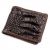 Придбати Портмоне CROCODILE LEATHER 18229 з натуральної шкіри крокодила Коричневе, image , характеристики, відгуки