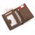 Купить Мужской бумажник ST Leather 18348 (ST-2) сверхпрочный Коричневый, Коричневый, фото , изображение 3, характеристики, отзывы