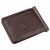 Купить Удобный мужской зажим для купюр ST Leather 18938 Коричневый, Коричневый, фото , изображение 2, характеристики, отзывы