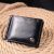 Купить Практичный зажим для денег из натуральной гладкой кожи ST Leather 19417 Черный, фото , изображение 6, характеристики, отзывы