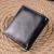 Купить Компактный бумажник для денег из натуральной гладкой кожи ST Leather 19418 Черный, фото , изображение 6, характеристики, отзывы