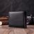 Купить Интересный бумажник с блоком под документы из натуральной кожи ST Leather 22480 Черный, фото , изображение 9, характеристики, отзывы