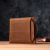 Купить Практичный кошелек для мужчин из натуральной кожи 22856 Vintage Коричневый, фото , изображение 9, характеристики, отзывы