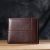 Купить Горизонтальный стильный кошелек из натуральной кожи Vintage 22888 Коричневый, фото , изображение 8, характеристики, отзывы