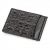 Купить Зажим CROCODILE LEATHER 18169 из натуральной кожи крокодила Черный, Черный, фото , изображение 2, характеристики, отзывы