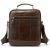Купить Сумка мужская гладкая Vintage 14700 Коричневая, фото , изображение 4, характеристики, отзывы