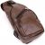 Купить Сумка кросс боди смарт из кожзама Vintage 20572 Коричневая, фото , изображение 4, характеристики, отзывы