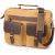 Купить Стильный портфель из качественного текстиля из кожаными вставками Vintage 20874_1 Светло-коричневый, фото , характеристики, отзывы