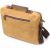Купить Стильный портфель из качественного текстиля из кожаными вставками Vintage 20874_1 Светло-коричневый, фото , изображение 2, характеристики, отзывы