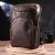 Купить Винтажная мужская сумка через плечо из натуральной кожи 21303 Vintage Коричневая, фото , изображение 6, характеристики, отзывы