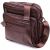 Купить Удобная мужская сумка из натуральной кожи 22858 Vintage Коричневый, фото , характеристики, отзывы