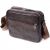 Купить Горизонтальная удобная сумка с ручкой для мужчин из натуральной кожи Vintage 22940 Коричневый, фото , изображение 2, характеристики, отзывы