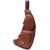 Купить Мужская сумка через плечо из зернистой натуральной кожи Vintage 22966 Коричневый, фото , характеристики, отзывы