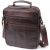 Придбати Деловая мужская сумка из натуральной кожи Vintage 23027 Коричневый, image , зображення 2, характеристики, відгуки