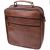 Купить Сумка для мужчин с ручкой для переноса в руке из натуральной кожи Vintage 23028 Коричневый, фото , изображение 2, характеристики, отзывы