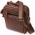 Купить Мужская деловая сумка с ручкой для переноса в руке из натуральной кожи Vintage 23033 Коричневый, фото , характеристики, отзывы