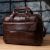 Купить Портфель для мужчин из натуральной кожи Vintage 23040 Коричневый, фото , изображение 10, характеристики, отзывы