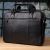 Купить Вместительный портфель для мужчин из натуральной кожи Vintage 23043 Черный, фото , изображение 12, характеристики, отзывы