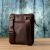 Купить Практичная сумка для мужчин на плечо из натуральной винтажной кожи Shvigel 23149 Коричневый, фото , изображение 10, характеристики, отзывы
