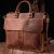Купить Портфель кожаный Vintage 14066 коричневый, фото , изображение 7, характеристики, отзывы